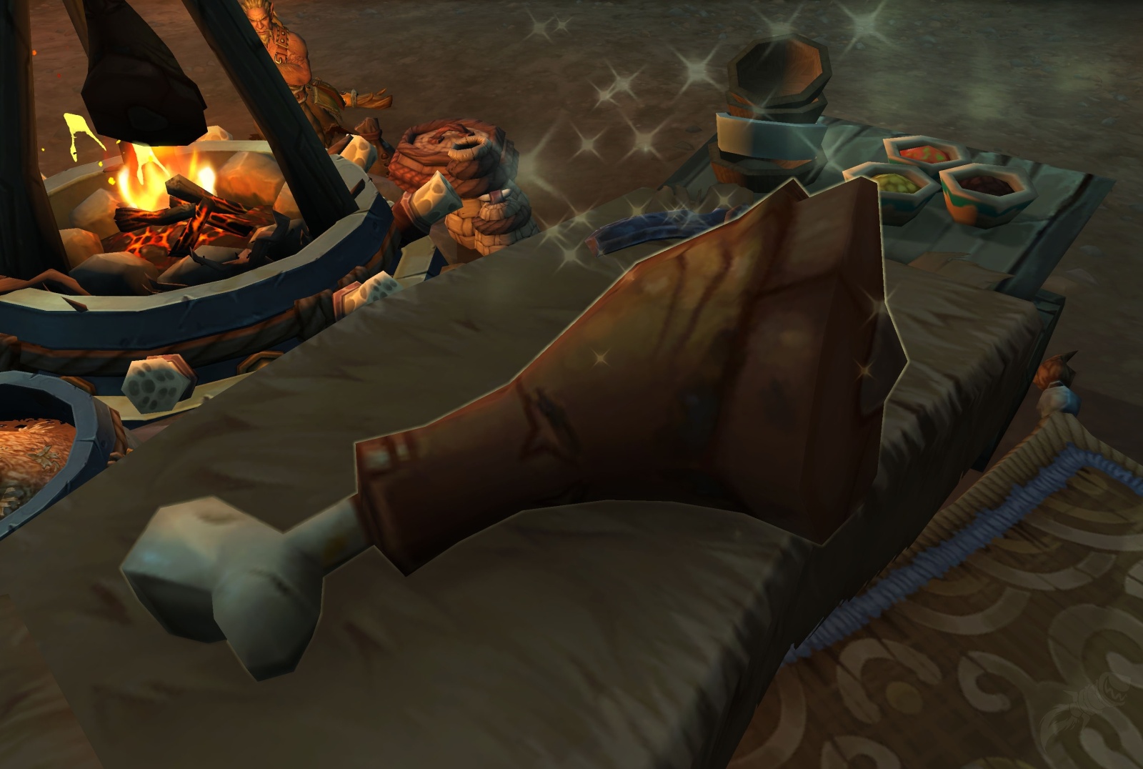 Spiced Game Meat Object World of Warcraft