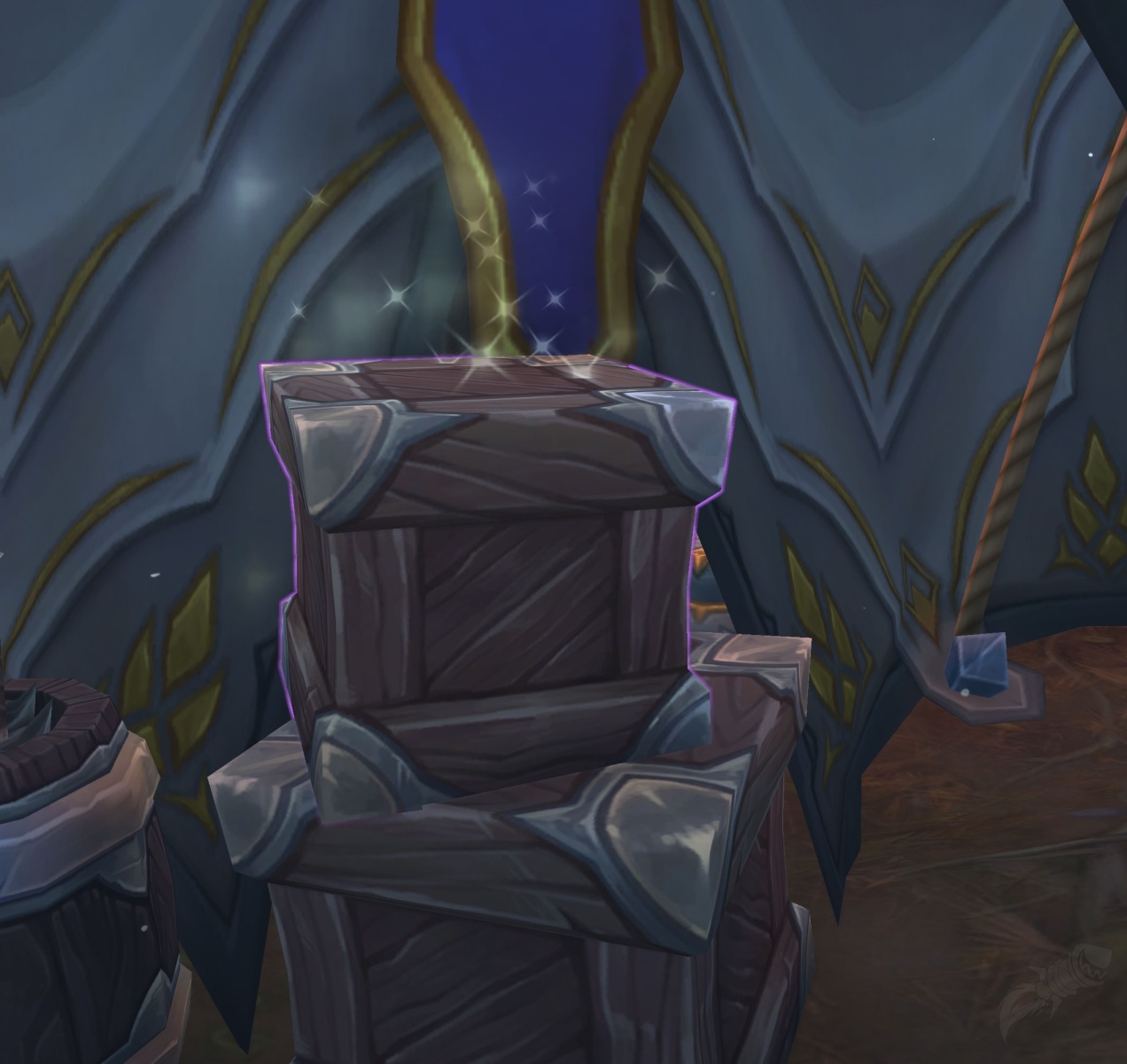 Sundered Flame Supply Crate Object World of Warcraft