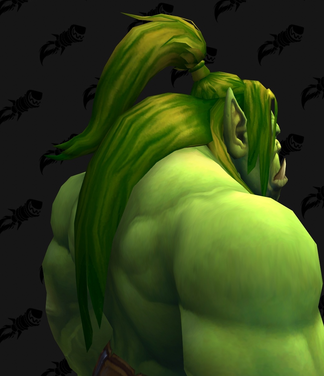 Male Orc Hair Colors 