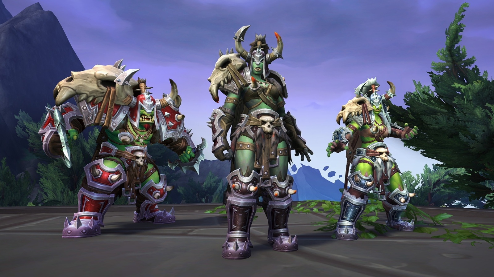 the Orc Heritage Armor set, the Wolf's Heritage Warsong Armor Set, the...