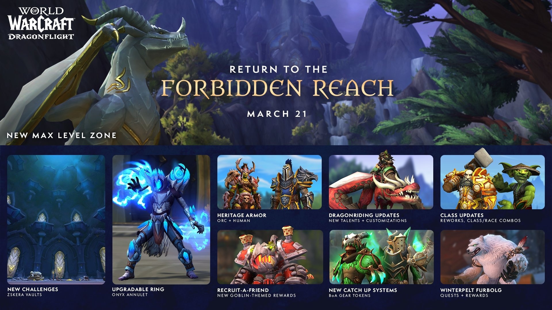 Dragonflight Patch 10.0.7 Return to the Forbidden Reach Arrives March 21st  (NA)  22nd (EU) - Wowhead News