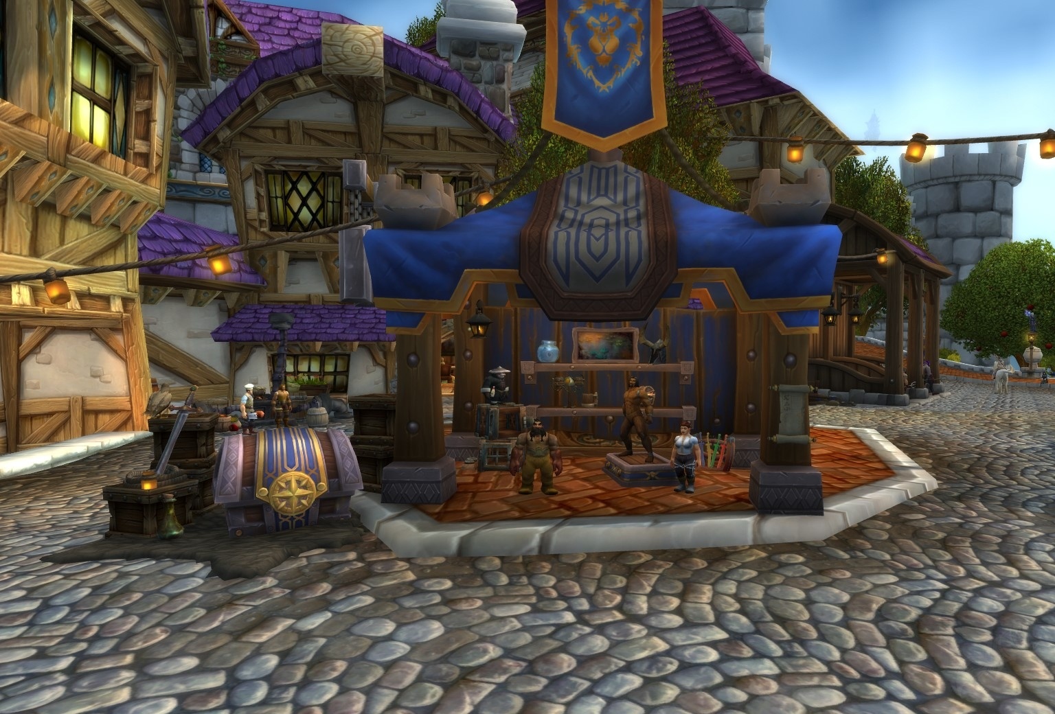 Report to the Trading Post Quest World of Warcraft