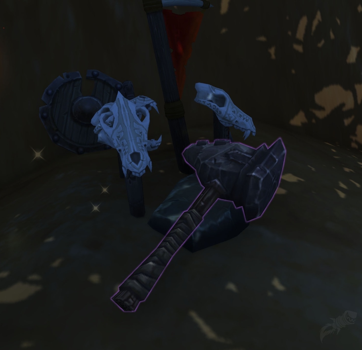 Nagrand Treasure 077 Ogre Hammer Quest World of Warcraft