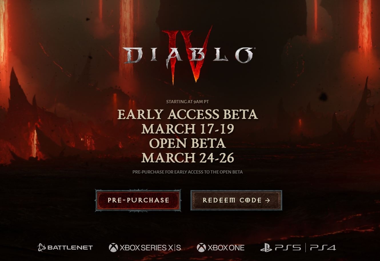 Diablo IV Beta on Battle.net Launcher - Wowhead News