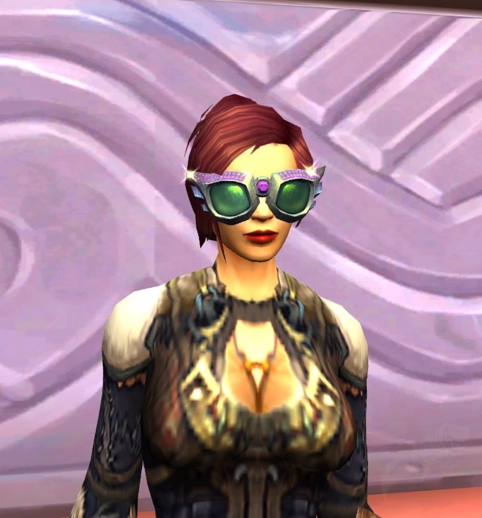 grim Dinkarville Ledelse Rhinestone" Sunglasses - Item - World of Warcraft