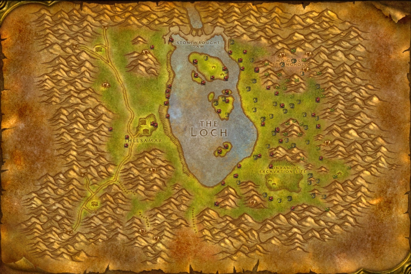 WoW Classic Herbalism Guide 1-300 - WoW Classic Herbalism Loch Modan