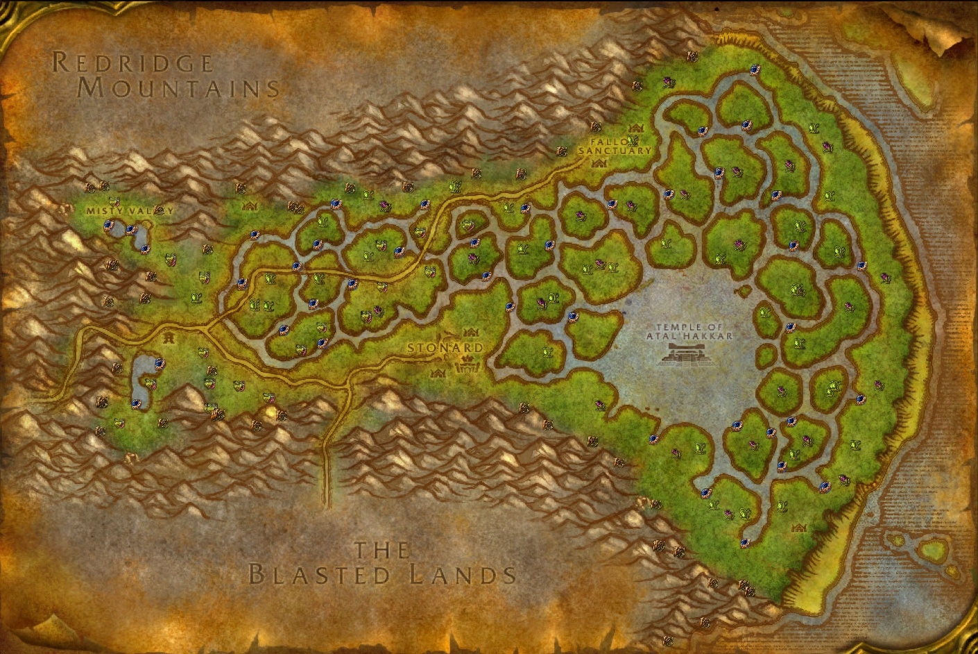 WoW Classic Herbalism Guide 1-300 - WoW Classic Herbalism Swamp of Sorrows