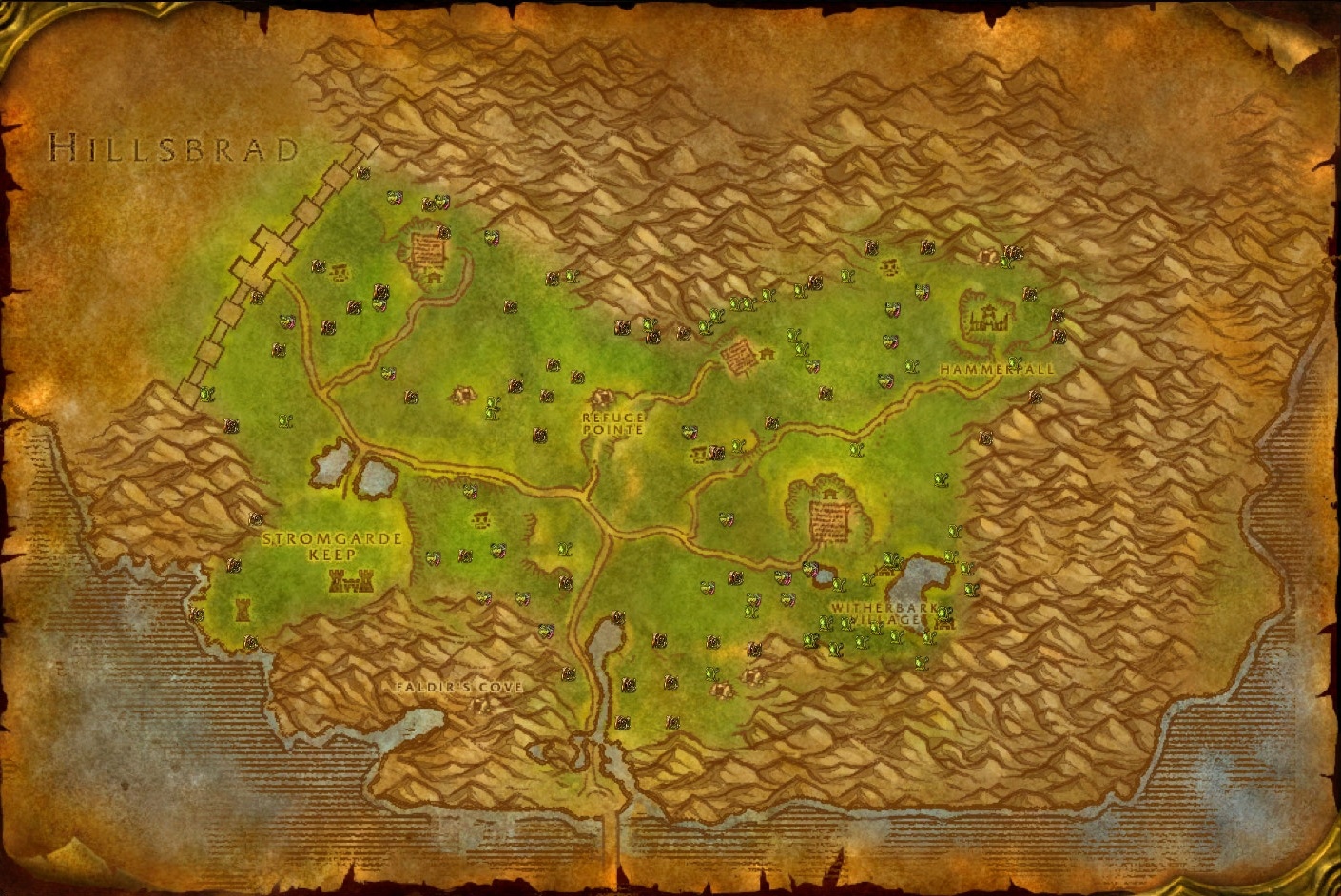 WoW Classic Herbalism Guide 1-300 - WoW Classic Herbalism Arathi Highlands