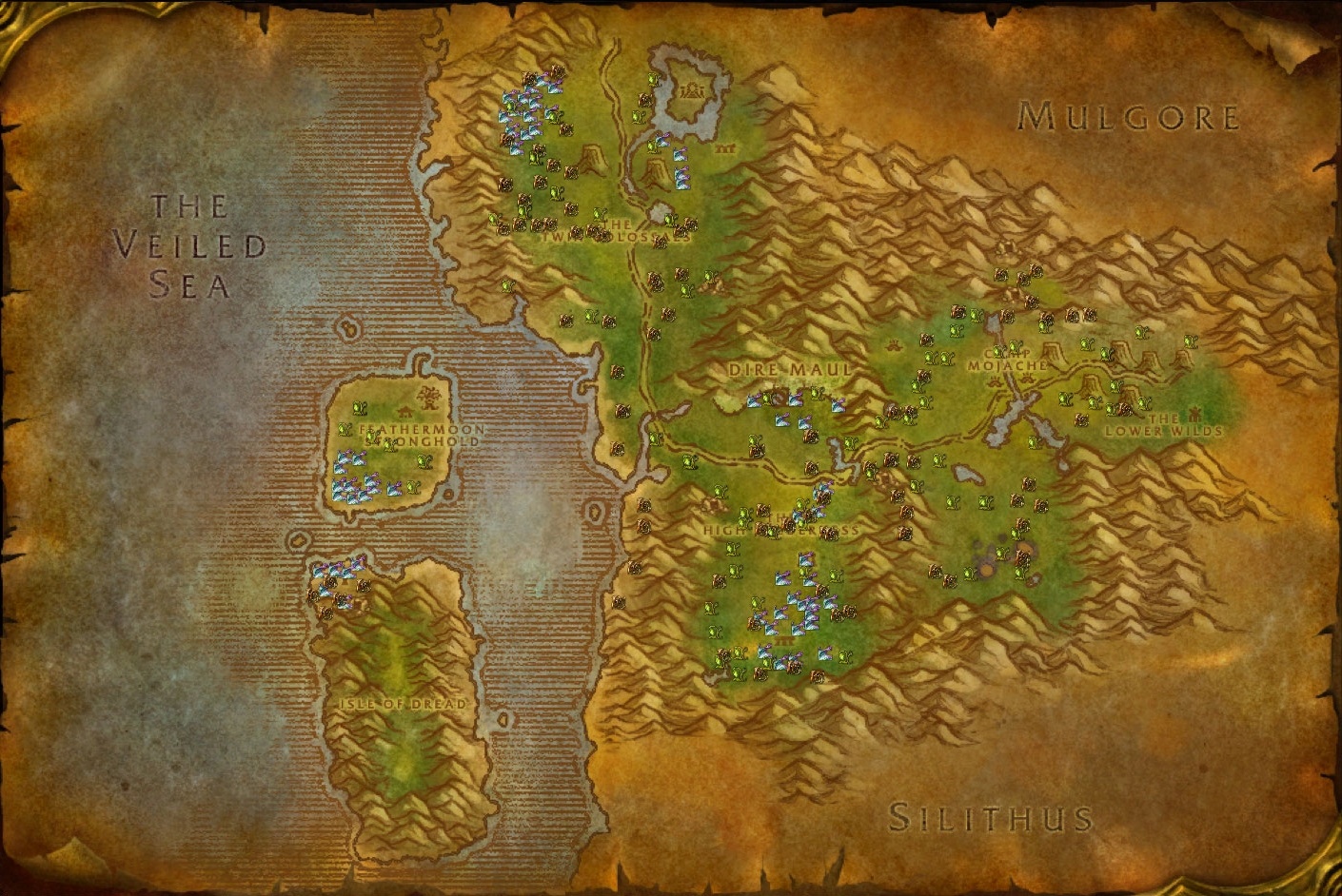 WoW Classic Herbalism Guide 1-300 - WoW Classic Herbalism Feralas