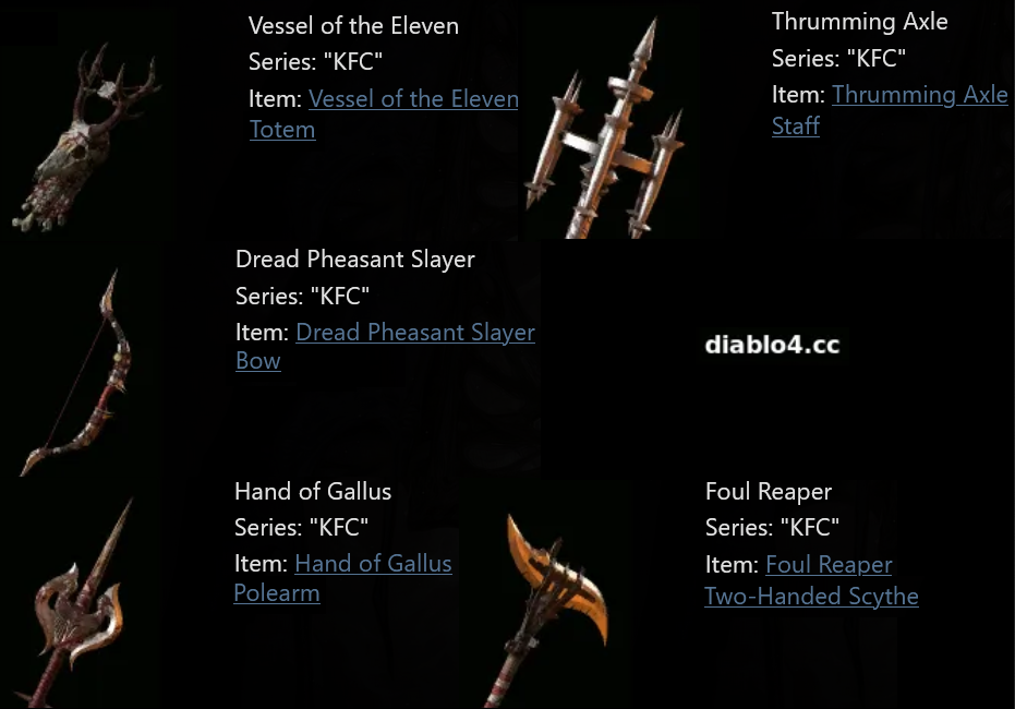 How to get the KFC Diablo 4 items - what to buy and how to redeem