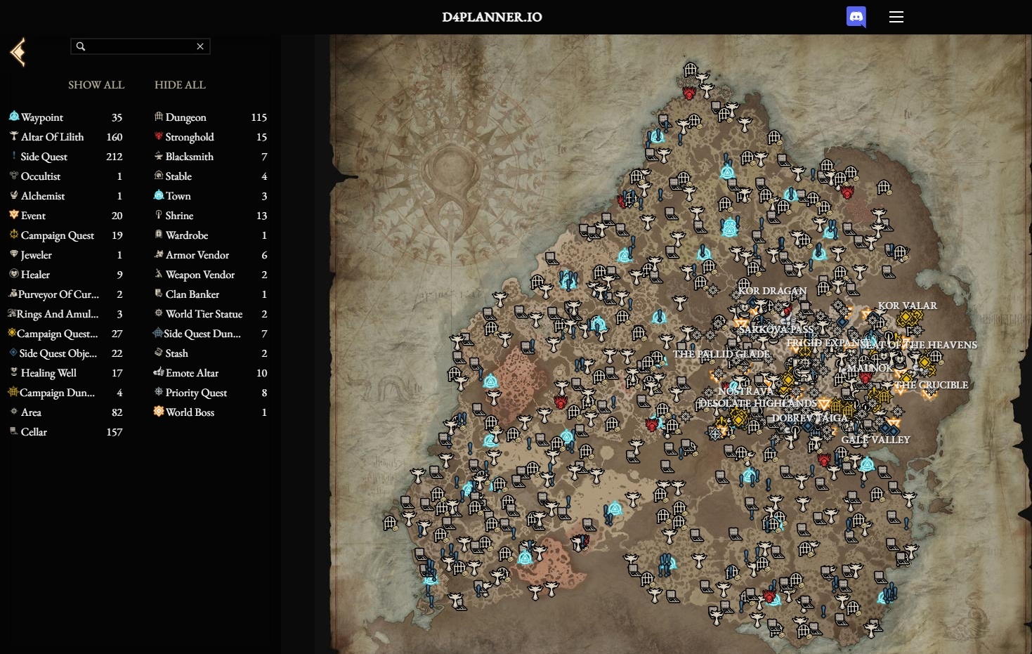 Fextralife on X: ⭐#Diablo4 Interactive Map Guide LIVE⭐ This is
