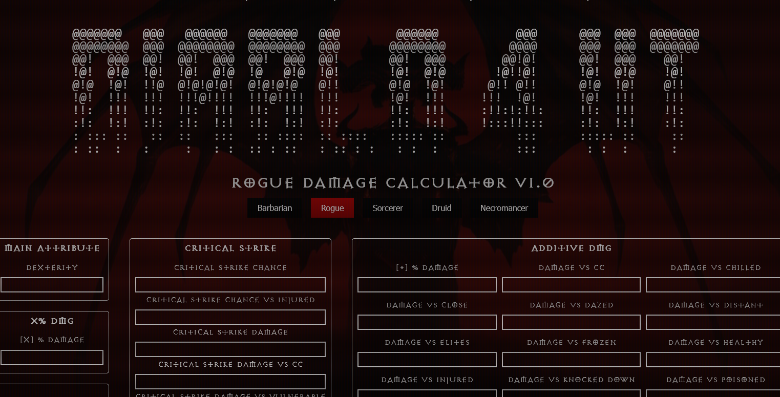 Community Created Diablo 4 Damage Calculator - Maximize Your DPS