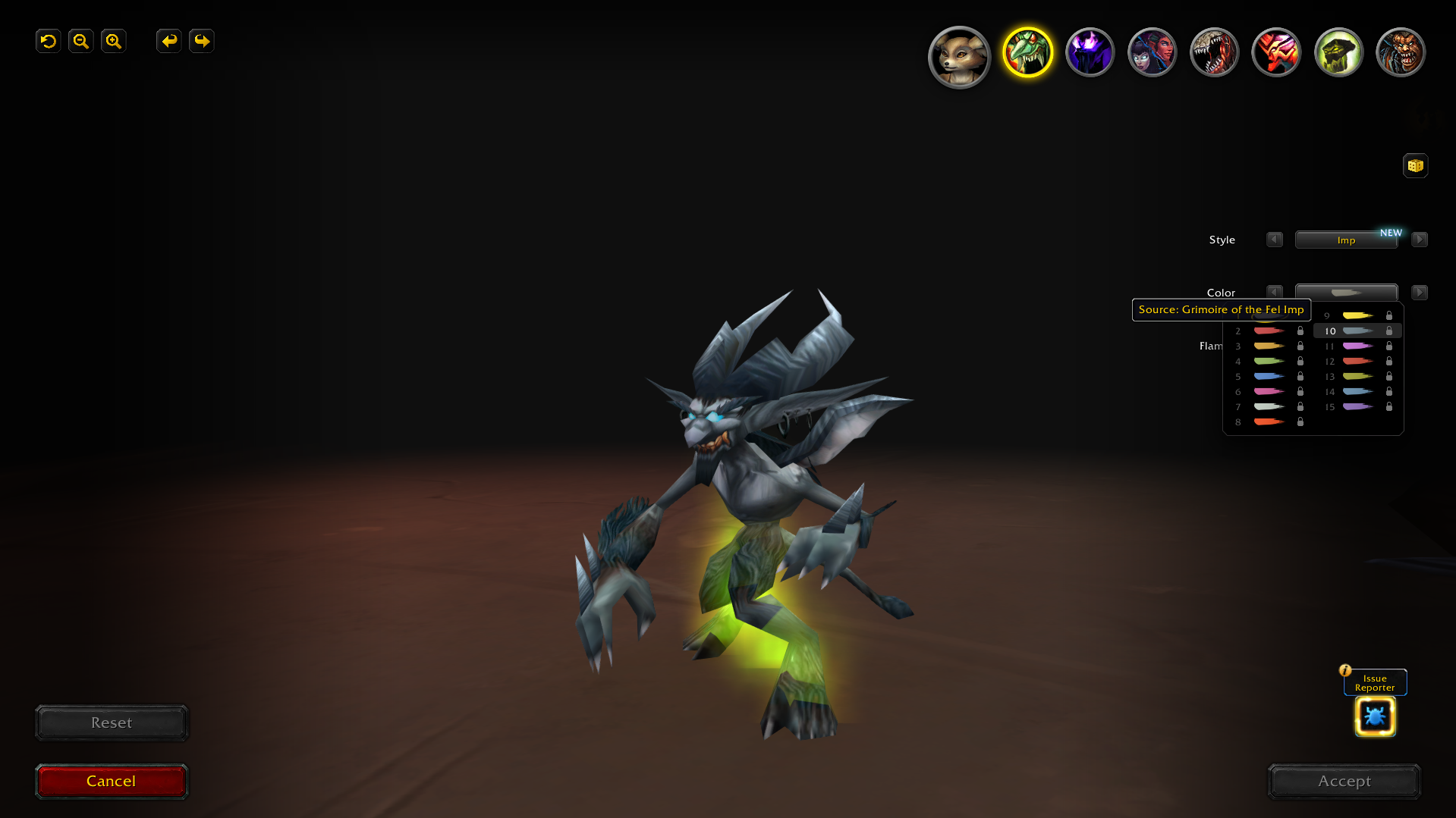 Warlock Demon Pet Customization Options Wowhead