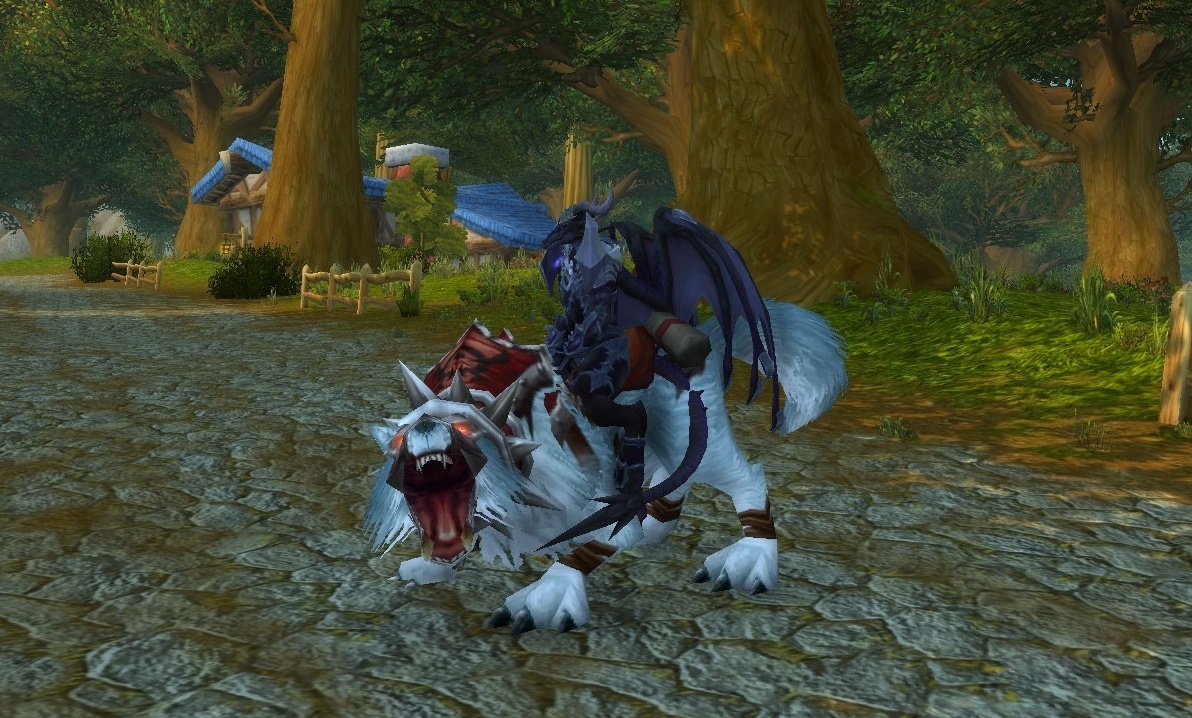 Gift of the White War Wolf - Item - World of Warcraft