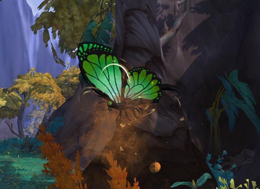 TemporallyTouched Butterfly NPC World of Warcraft
