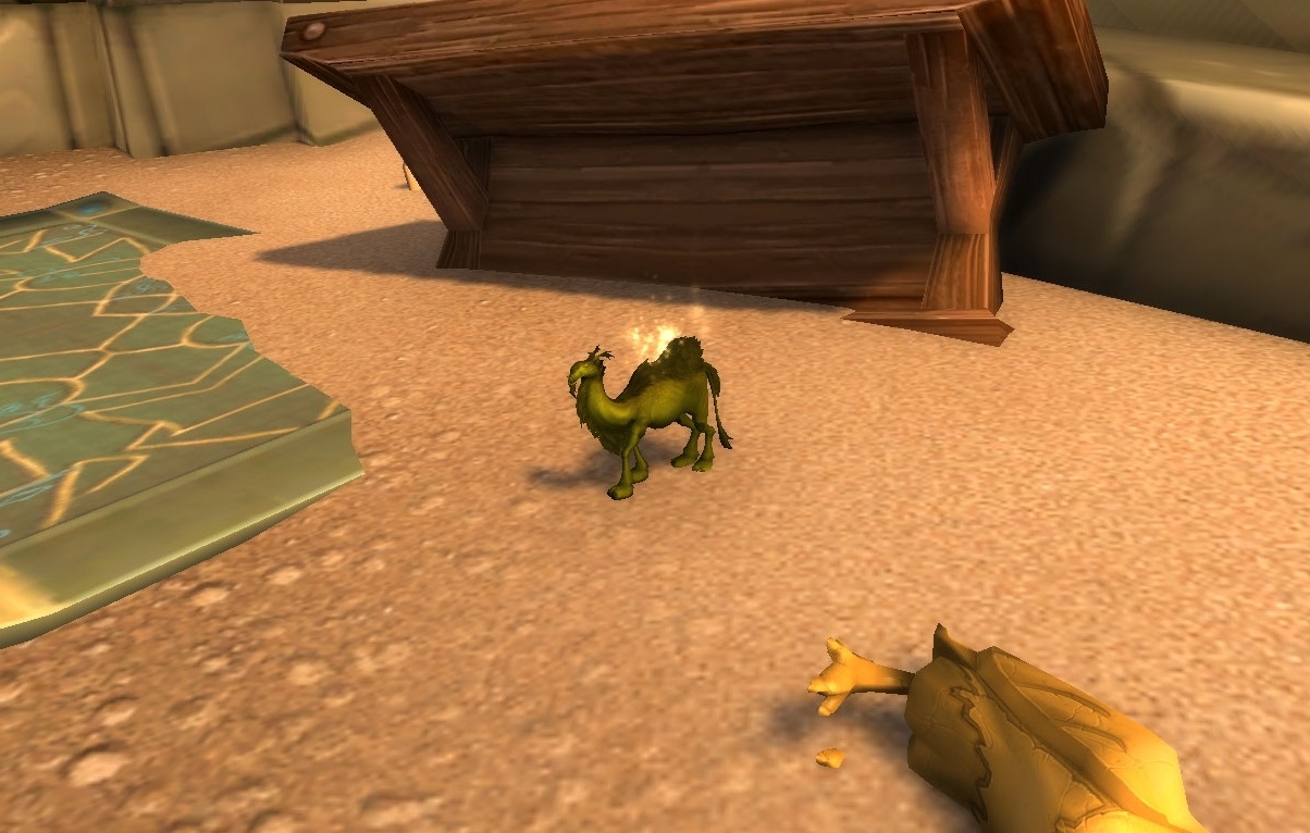 Mysteriöse Kamelfigur NPC World of Warcraft