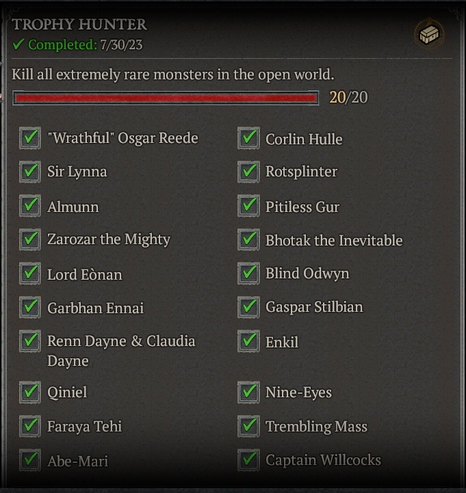 Diablo 4 Trophy Hunter Achievement Guide - Season 2 - Wowhead