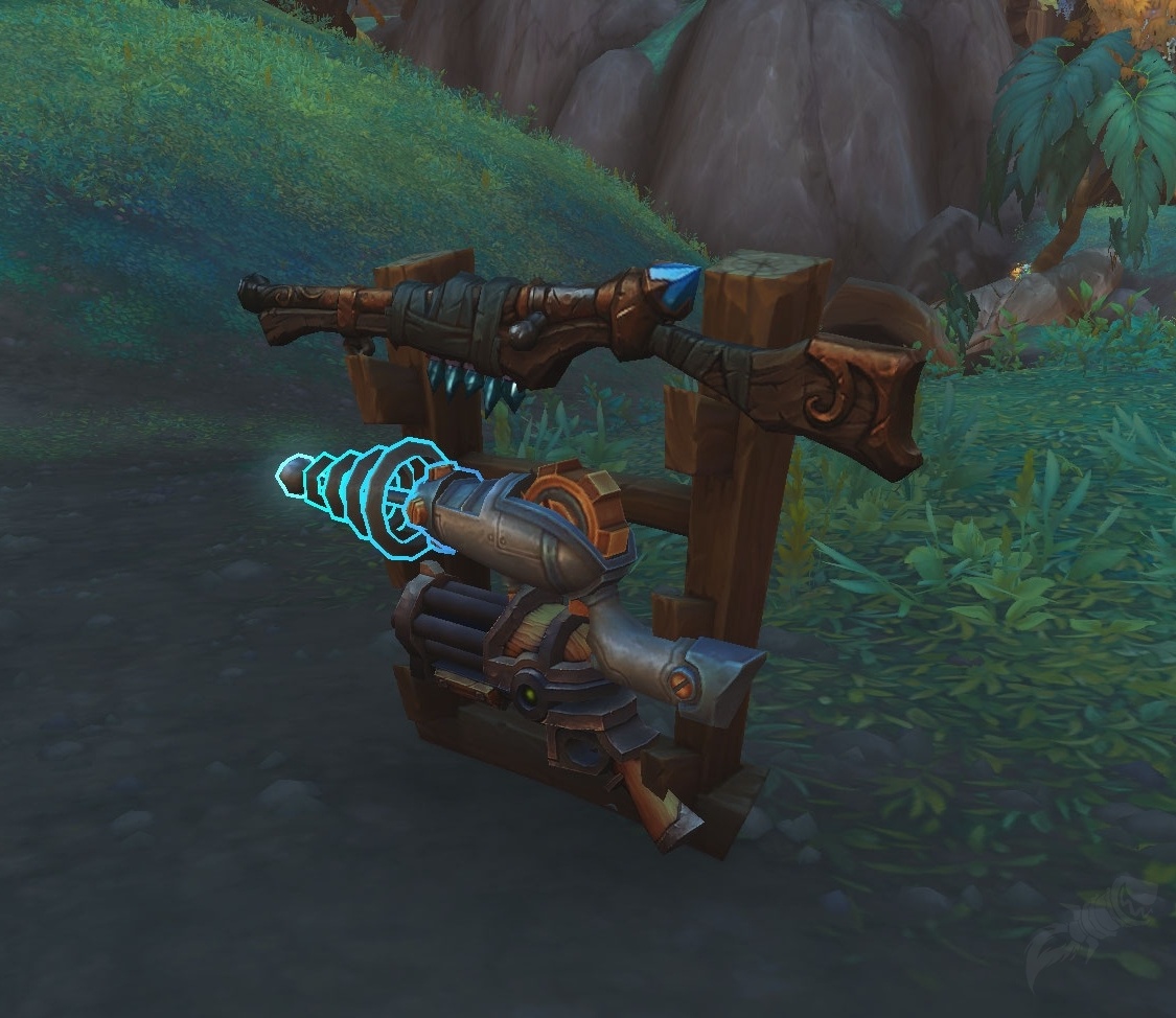 Great Glorious Alliance Gun Rack Spell World of Warcraft