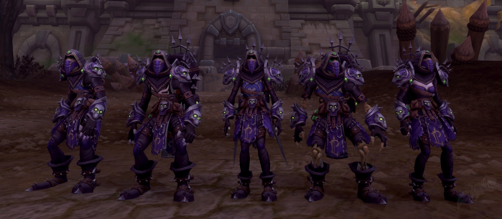 Ensemble: Forsaken Champion's Attire - Item - World of Warcraft