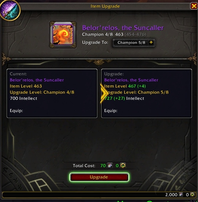 WoW Dragonflight: What is the maximum item level in Patch 10.2