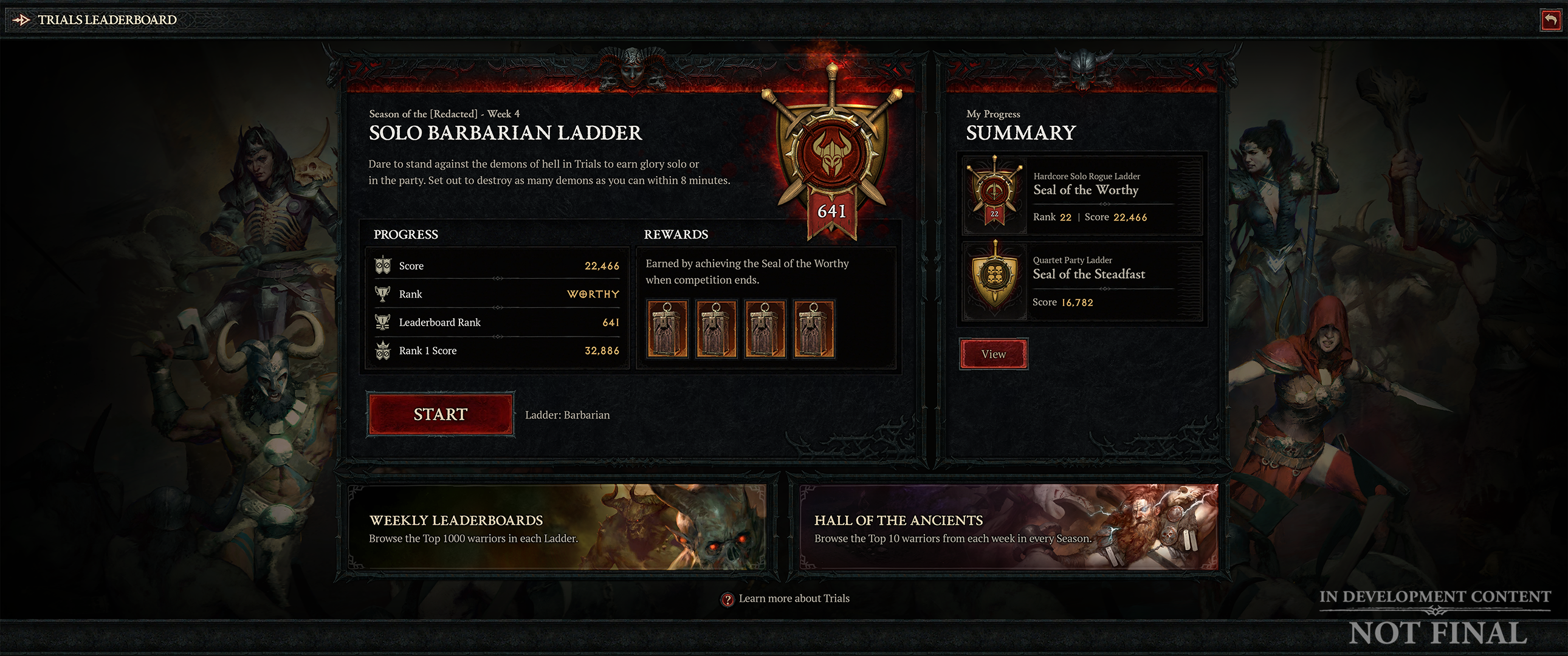 New Endgame Mode and Leaderboard Details Revealed - Diablo 4 Season 3 -  Новости Wowhead