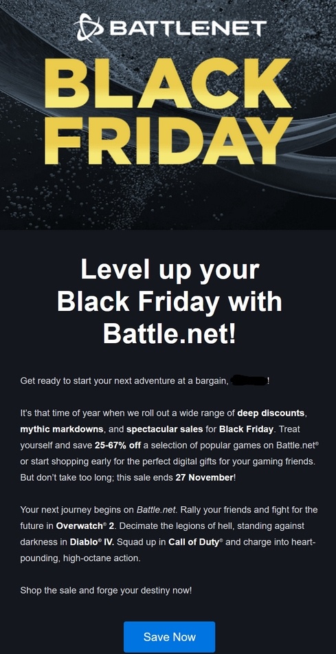 The Battle.net Black Friday Sale is live — Battle.net — Blizzard News