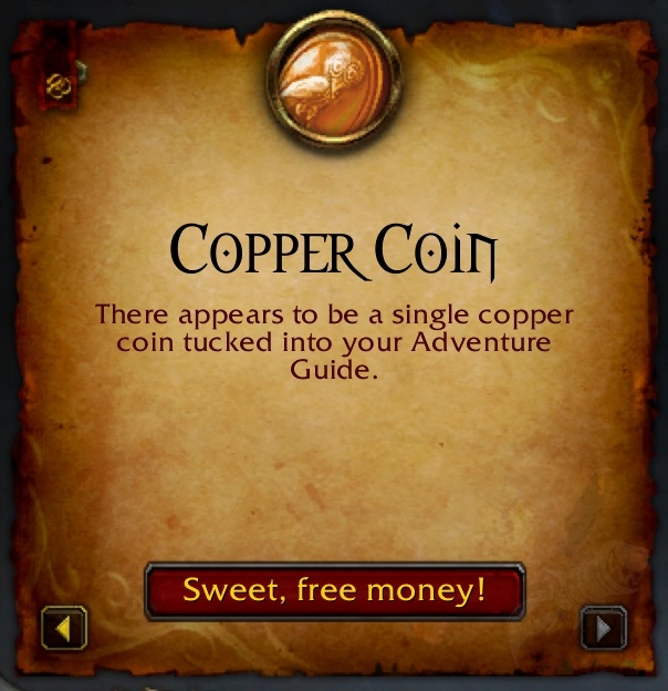 A Piece of Copper Quest World of Warcraft