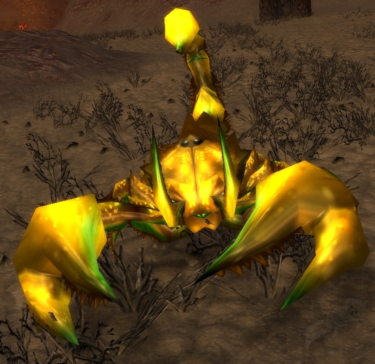 Firetail Scorpid NPC WotLK Classic