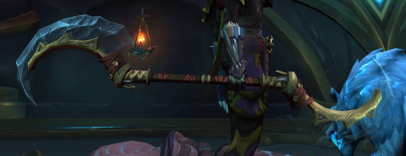 Arma de asta de golpe doble Objeto World of Warcraft