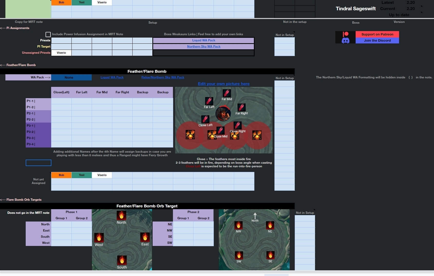 Raid Tool Spotlight: Viserio&rsquo;s Raid &amp; Healing Assignments 