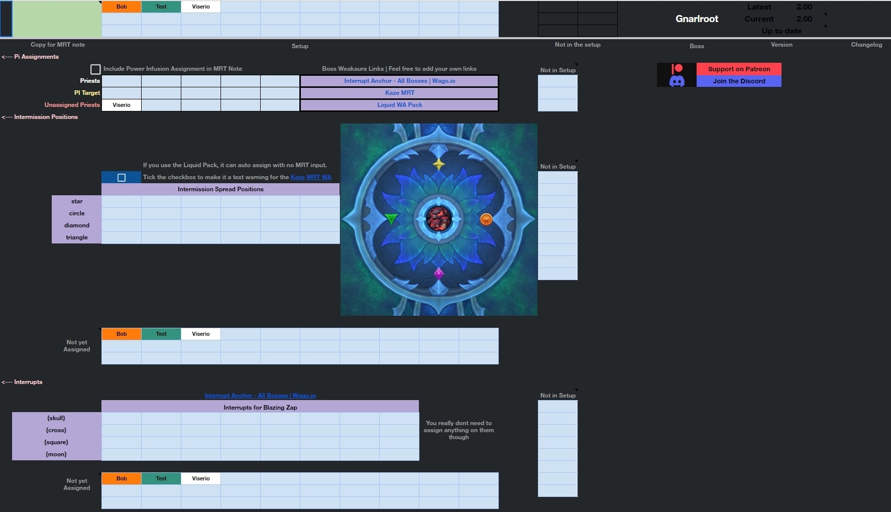Raid Tool Spotlight: Viserio&rsquo;s Raid &amp; Healing Assignments 