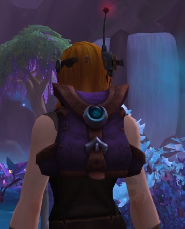 Violet Kaldorei Backpack - Item - World of Warcraft