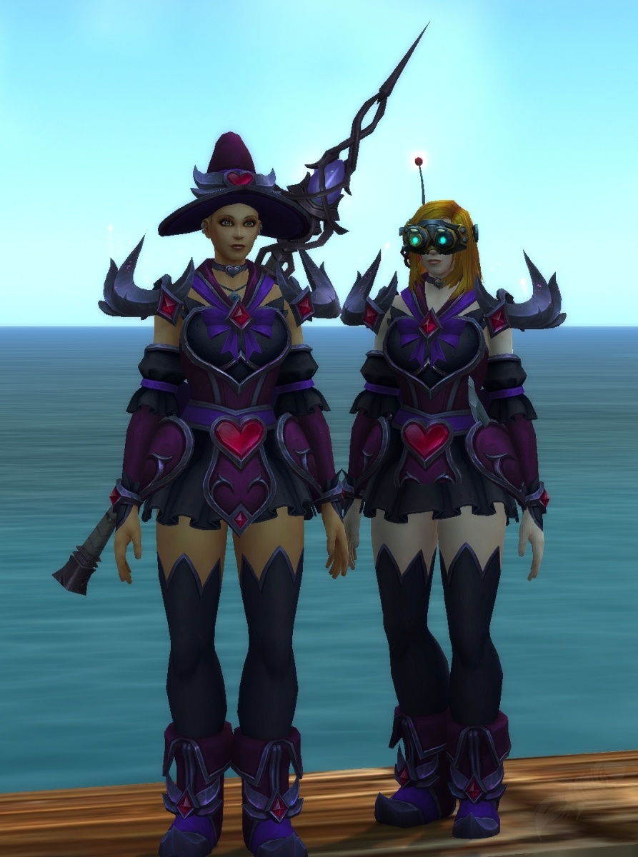 Ensemble Twilight Witch's Attire Item World of Warcraft