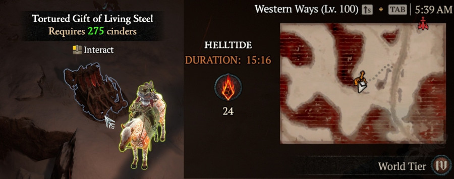 Адский прилив в Diablo 4 в 4 сезоне 103 Адский прилив в Diablo 4 в 4 сезоне