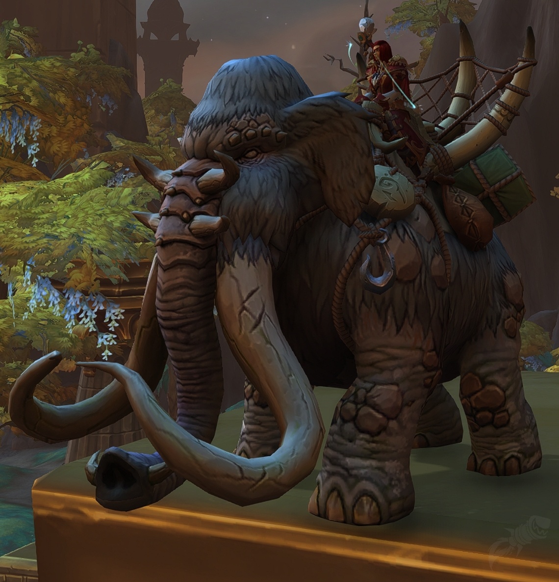 Bestowed Trawling Mammoth Spell World Of Warcraft