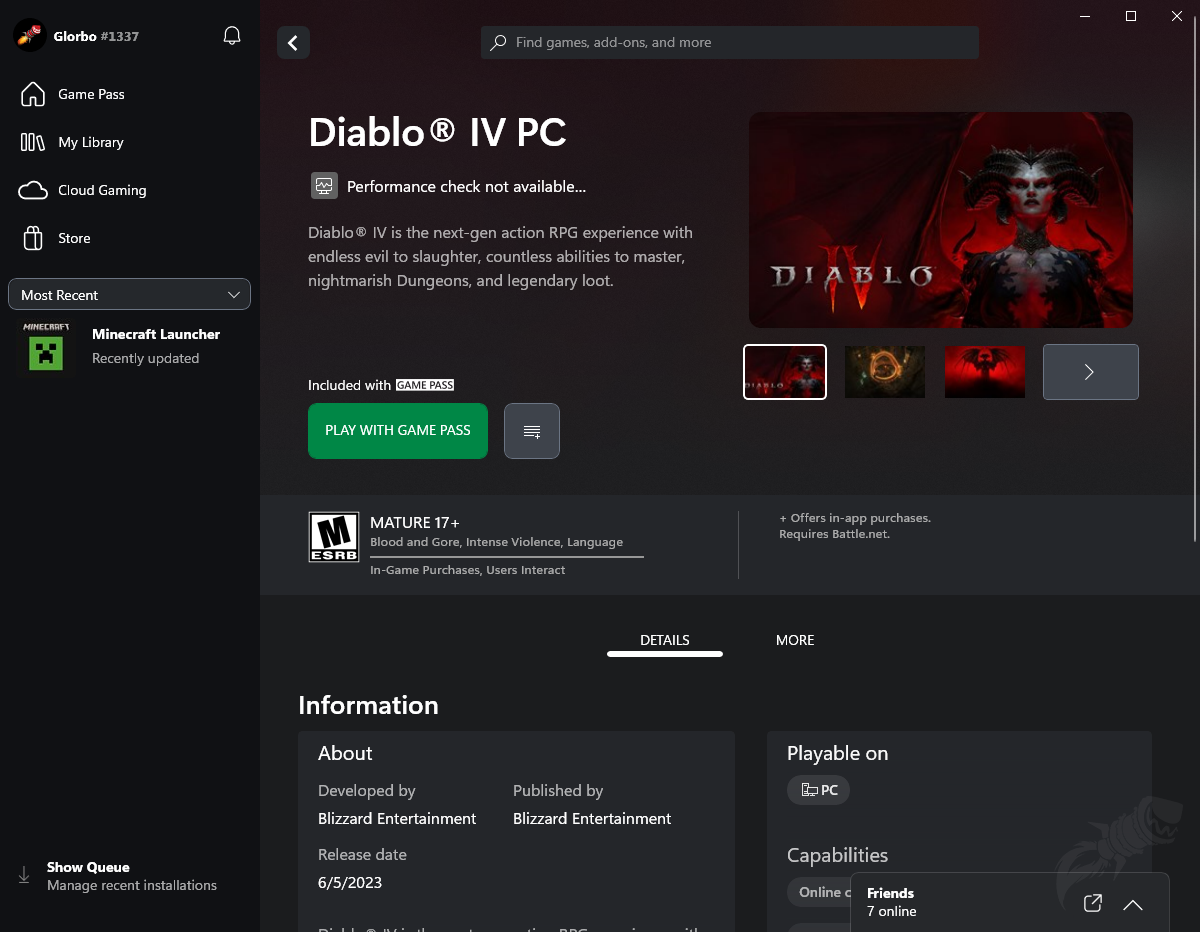 How to Play Diablo 4 Through Xbox PC Game Pass - Новости Wowhead