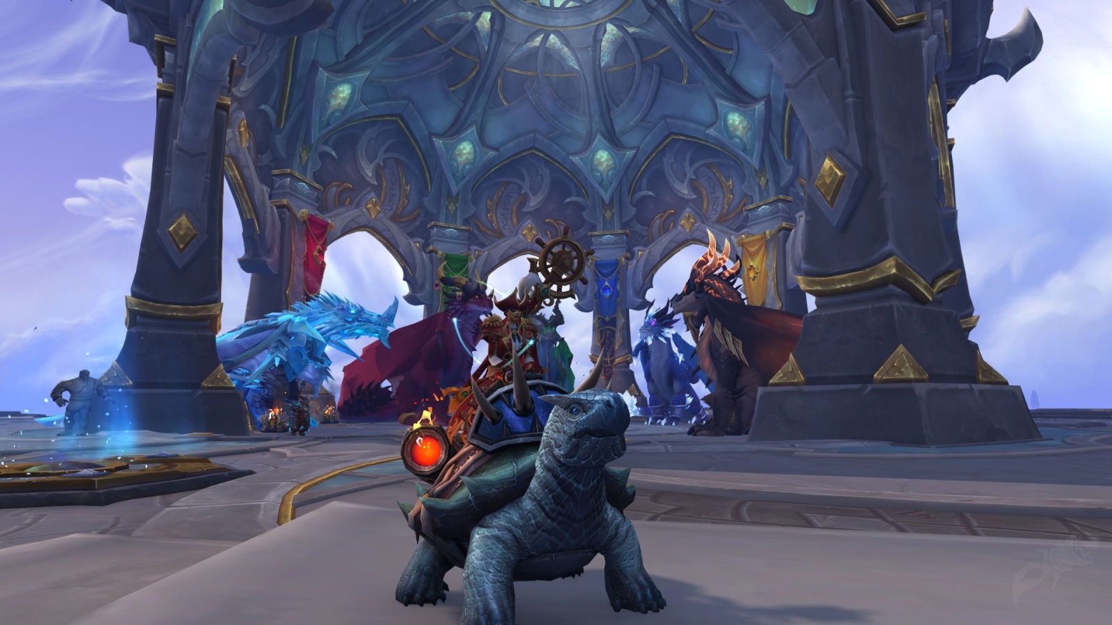Savage Blue Battle Turtle Item World of Warcraft