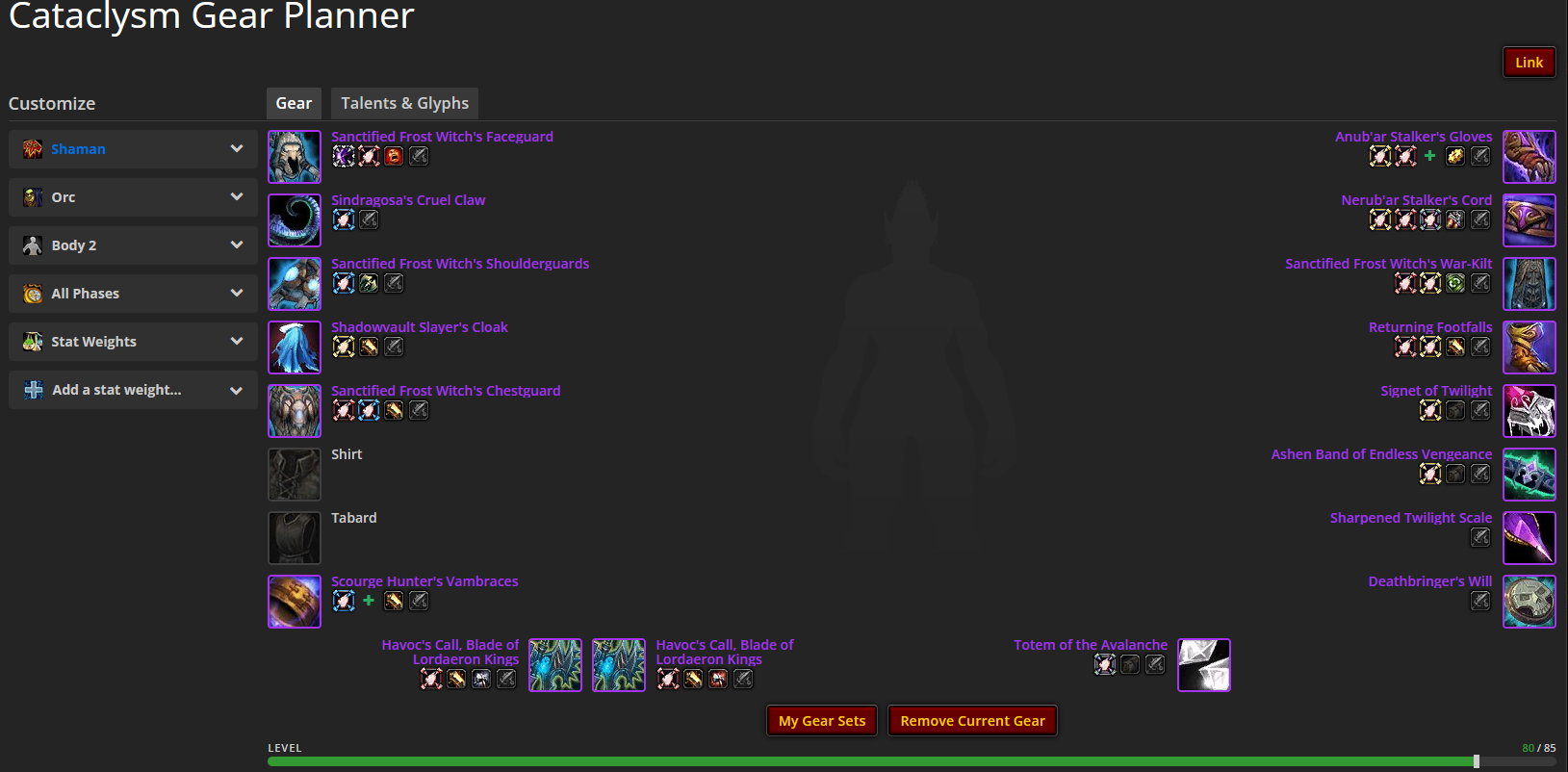 Wowhead Gear Planner Tool Now Updated for Cataclysm Classic - Noticias de  Wowhead