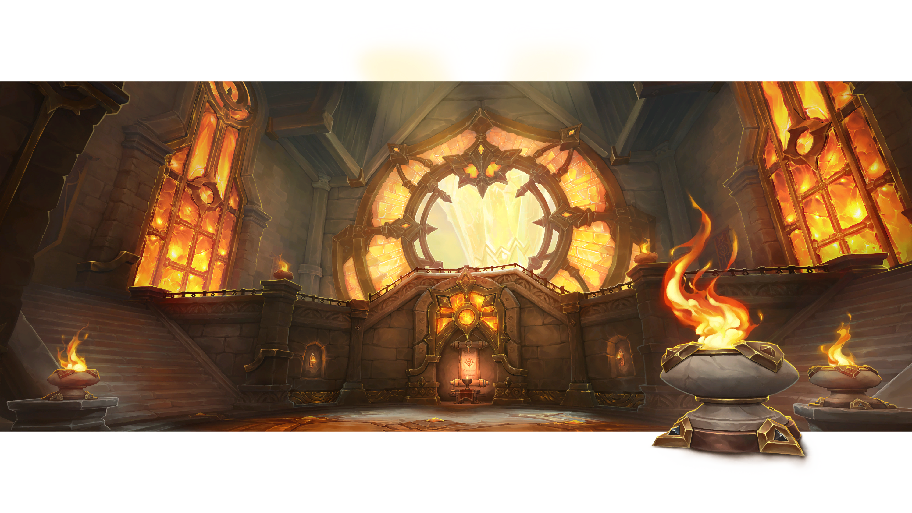 New Priory of the Sacred Flame Dungeon Loading Screen & Deephaul Ravine  Battleground Map - Новости Wowhead