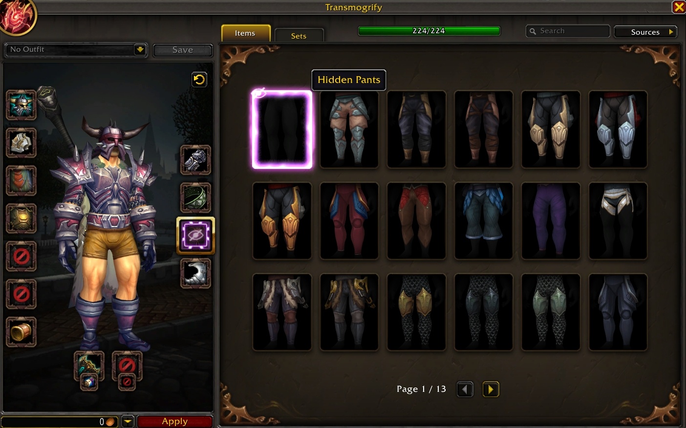 Hide Pants - New Transmog Option in The War Within - Новости Wowhead