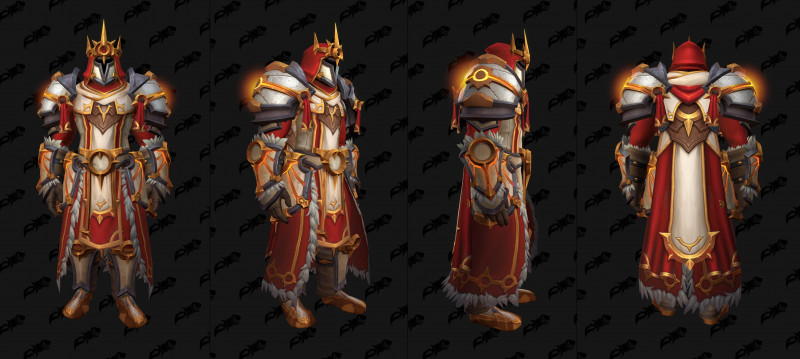 More Arathi and Earthen Cosmetic Ensembles - Shoulders, Cloak, Tabard ...