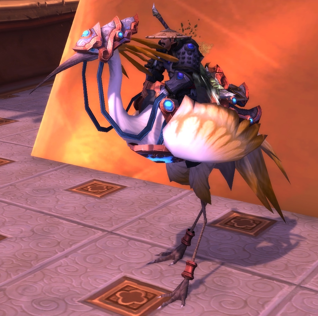 Gilded Riding Crane Spell World of Warcraft