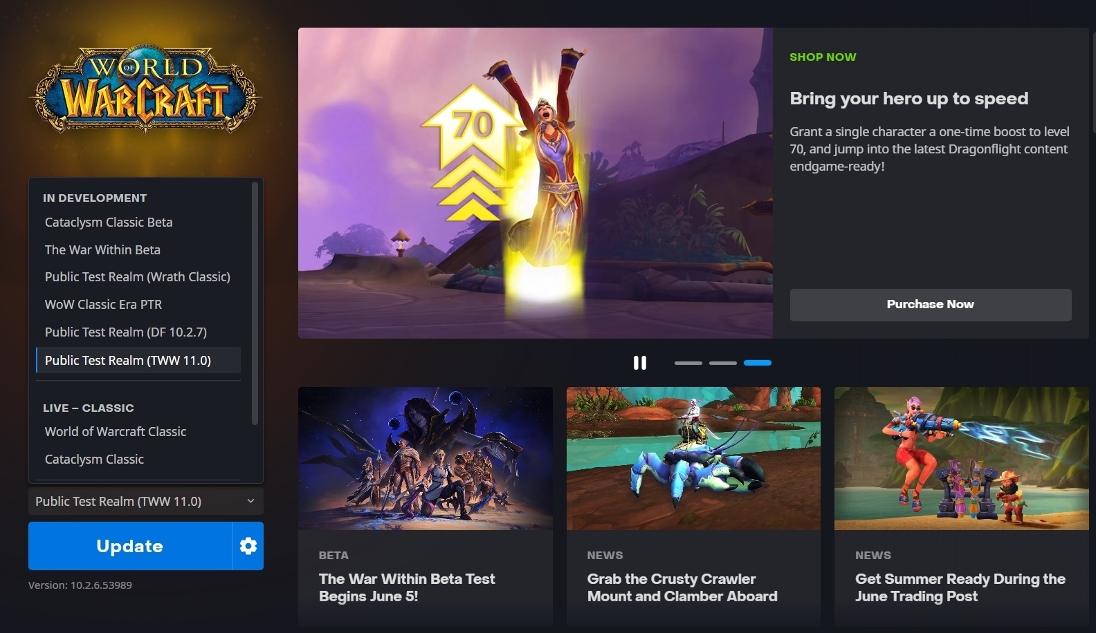 The War Within Beta on the Battlenet Launcher - Новости Wowhead