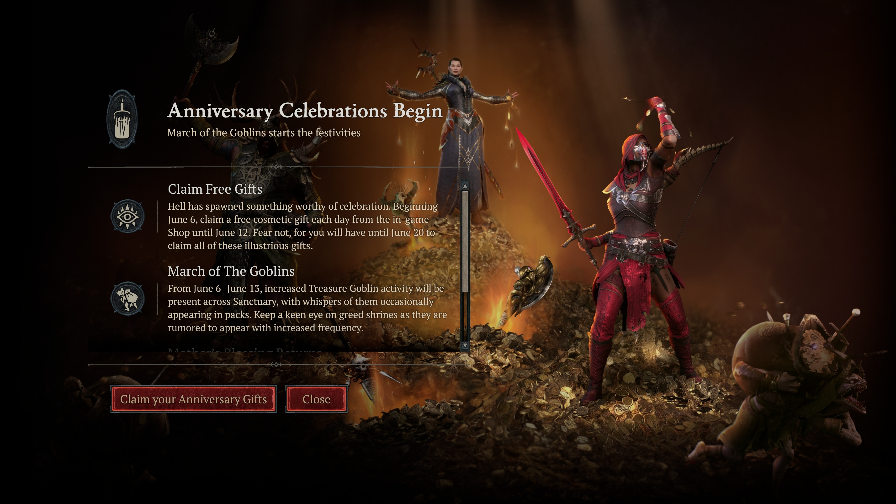 Diablo 4 Anniversary "March of the Goblins" Event Now Live Wowhead News