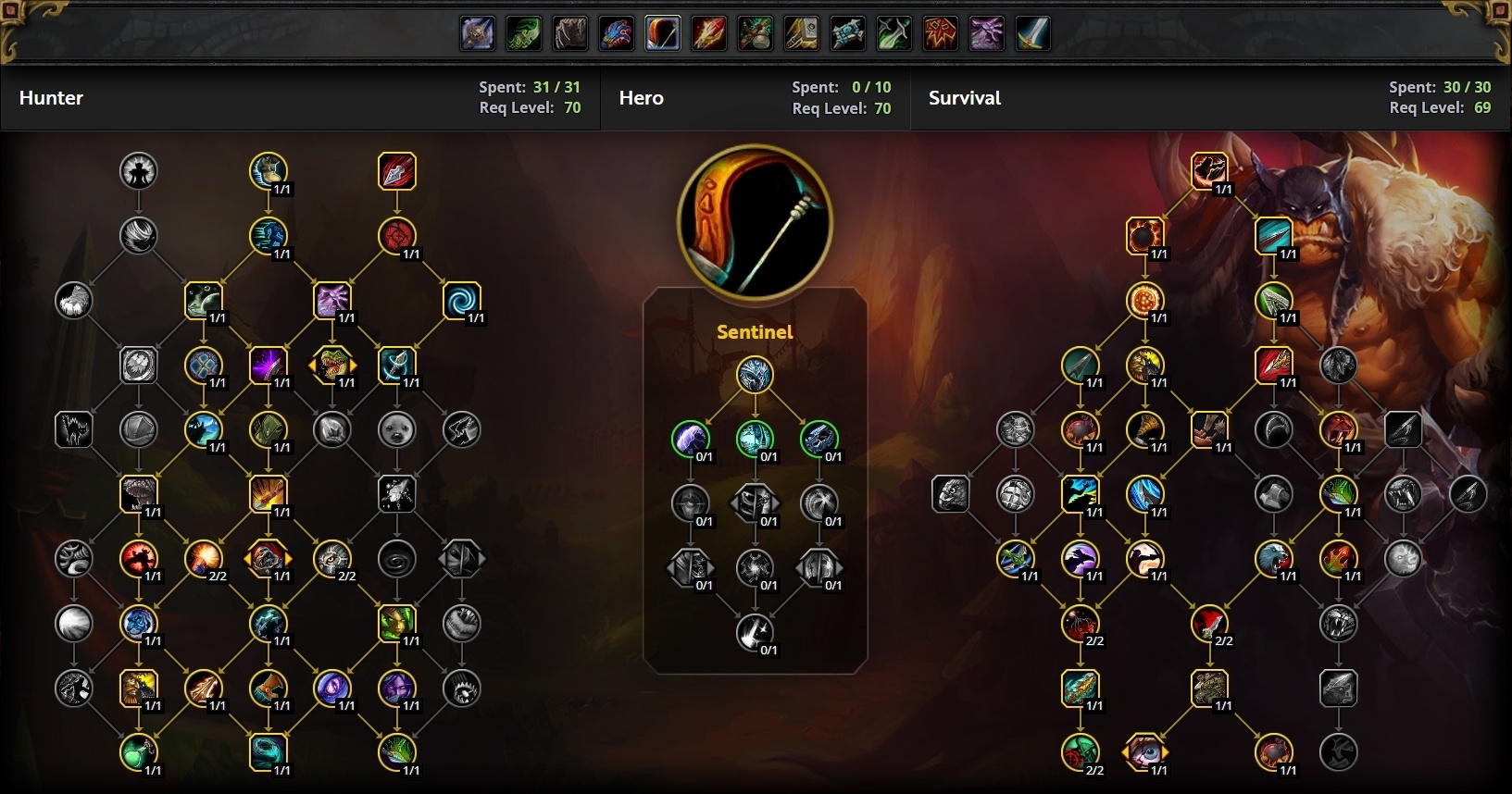 Talent Calculators Now Updated for Latest Beta Build - Hunter Rework &  More! - Новости Wowhead