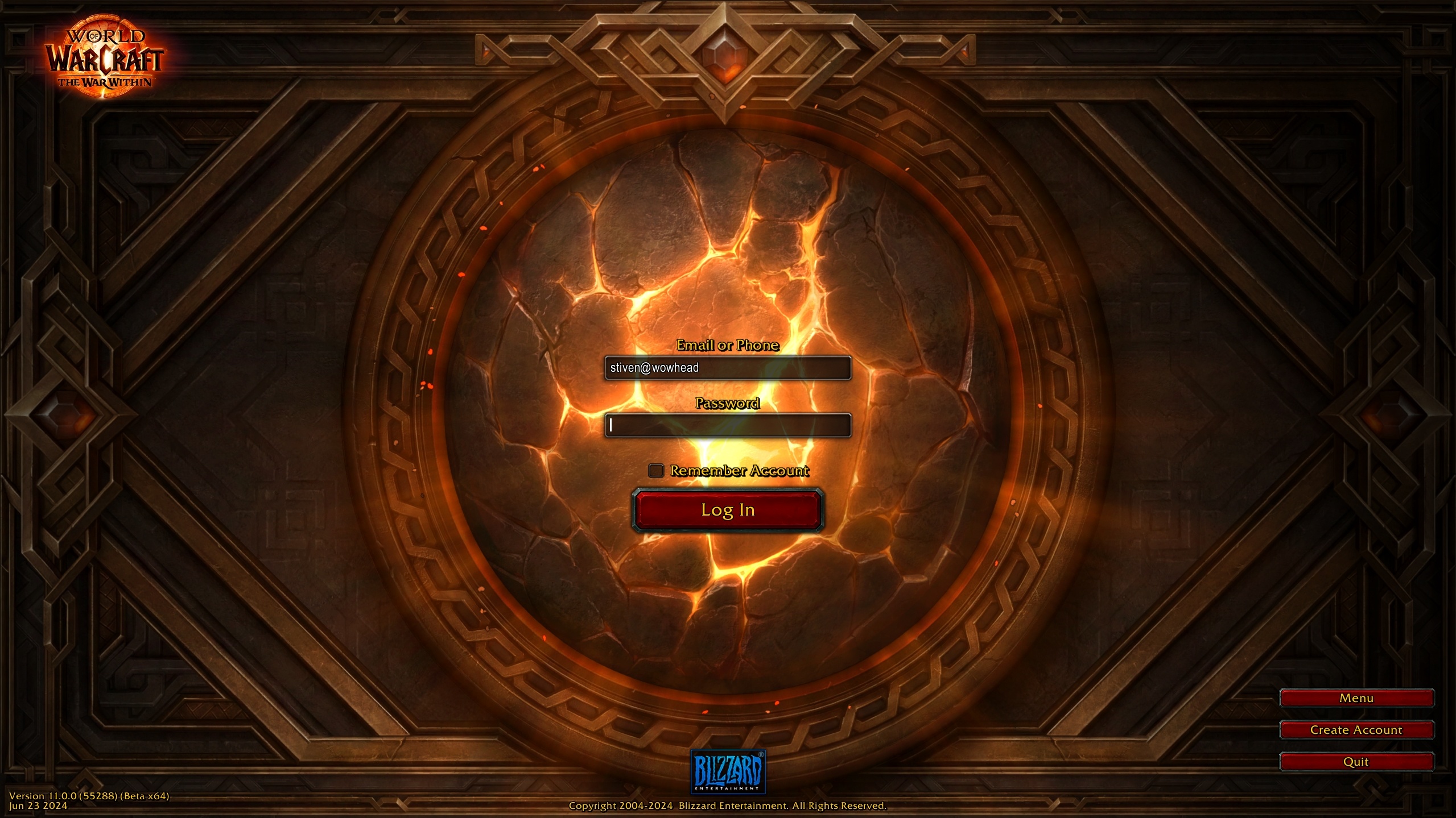 First Look at The War Within Expansion Login Screen - Новости Wowhead