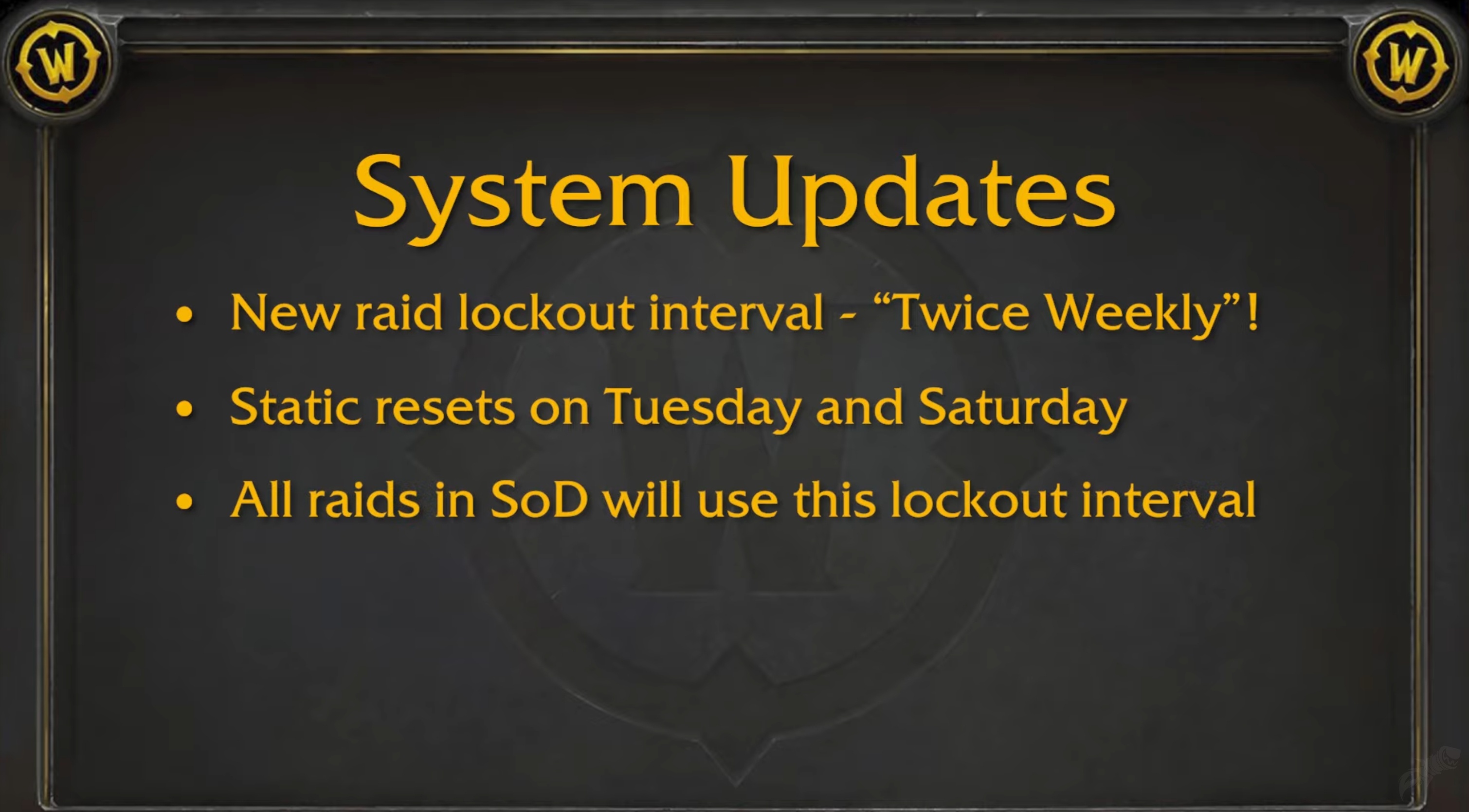 Changes to Raid Lockouts Coming in Season of Discovery Phase 4 