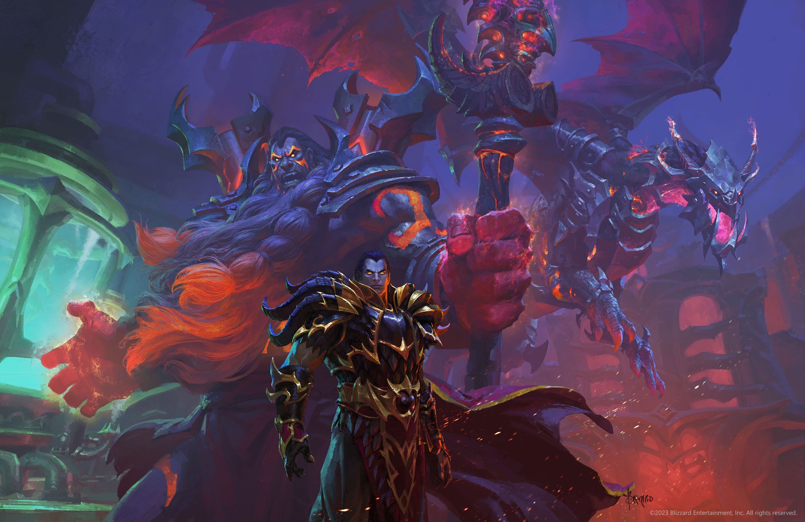 Principal Illustrator Bayard Wu Shares New Official Xal'atath Portrait — free download