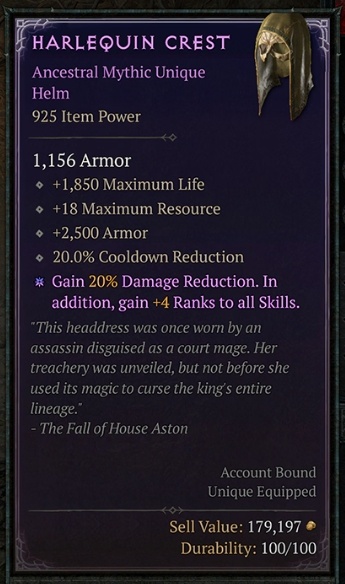 First Look at Unique Rework in Diablo 4 Season 5 - Shako CDR 