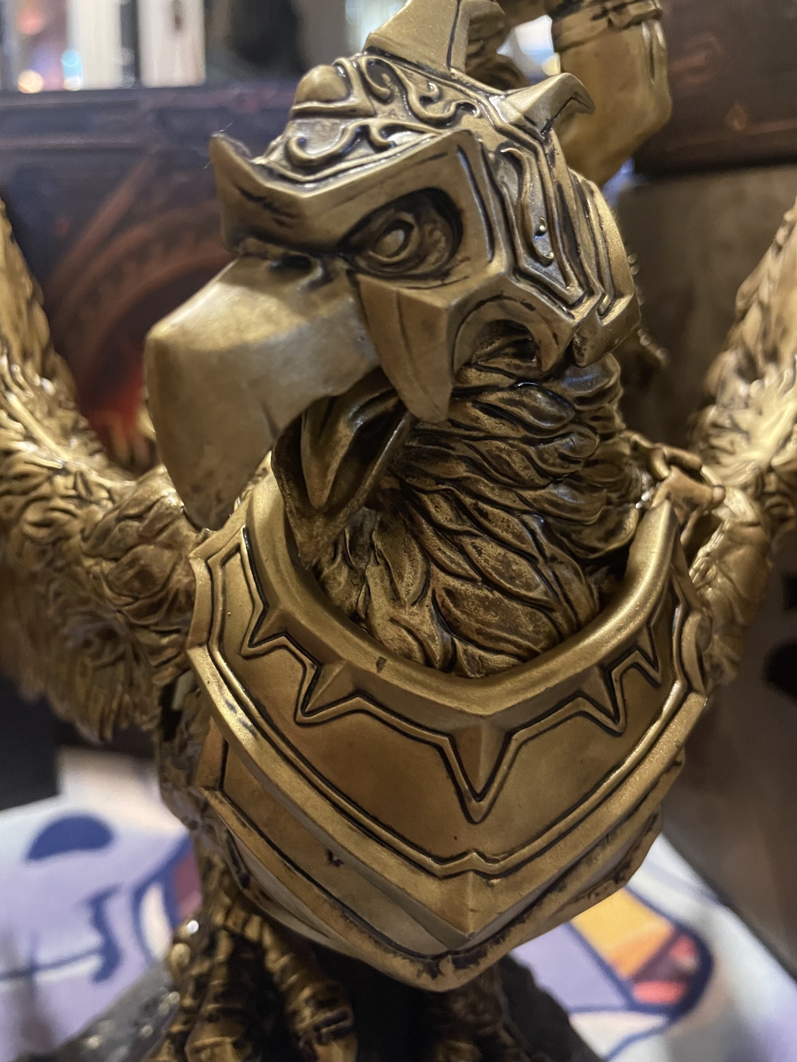The War Within 20th Anniversary Collector's Edition - Gryphon Rider Statue, Art Book, Collector's Pin - Wowhead News The War Within 20th Anniversary Collector's Edition - Gryphon Rider Statue, Art Book, Collector's Pin - Wowhead News